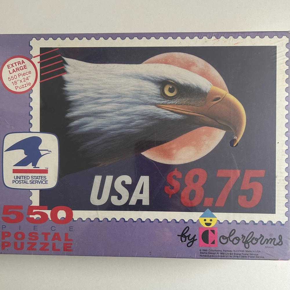 Colorforms Postal Puzzle